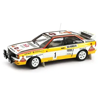 Audi A5-5940 Modellauto Rallye Quattro RMC 1984 Miniatur Modell, Maßstab 1:18