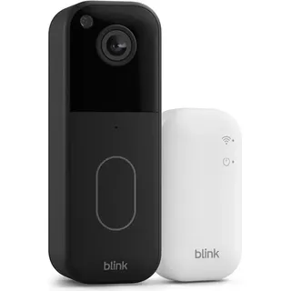 Blink Videotürklingel mit Sync-Basismodul Kopf-bis-Fuß-Aufnahme in HD Black Neu
