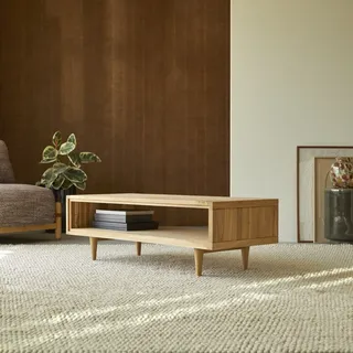 Jonàk - Couchtisch aus massivem Teakholz
