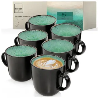sänger Fiji Kaffeebecher 0,43 l Dunkelgrün 6 St.
