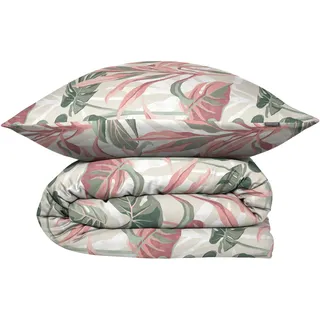 SCHIESSER Camilla Floral Rosa 135 x 200 cm + 80 x 80 cm