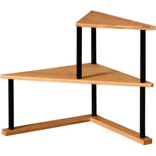 KESPER Küchenregal 52 x 39 x 29,5 cm Schwarz/Hellbraun