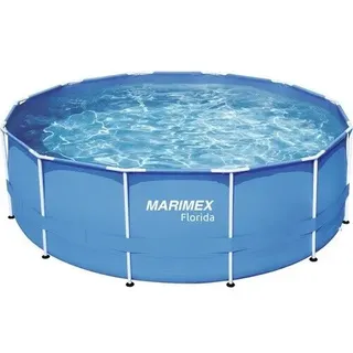 Aufstellpool Framepool Marimex Florida rund Ø 366x122 cm ohne Zubehör blau