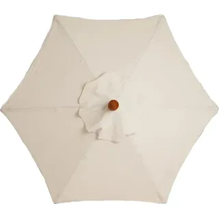 Sonnenschirmhülle, wasserdichtes Gewebe, UV-Schutz, Beige, 2.7M 6Rippen - Beige