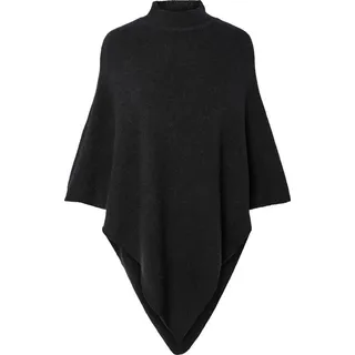 Pieces »PCFORTUNA High Neck Poncho Noos Bc, Schwarz,Einheitsgröße