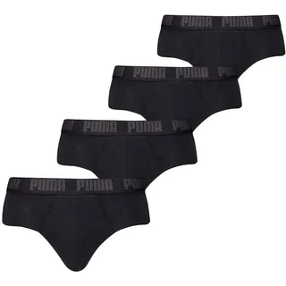 Puma Basic Slips schwarz M 4er Pack