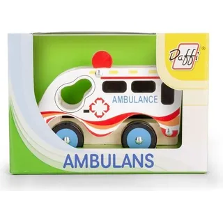 Holzwagen mit Reifen Krankenwagen D-103 41035