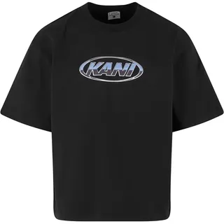 Karl Kani Chrome Logo Crop Kurzarm-t-shirt - Black - M