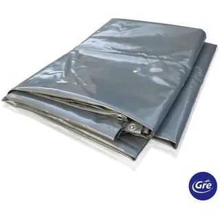 Gre Winterabdeckung Grau 3,60 m x 6,58 m