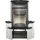 Avenso GT ECOplus 8 kW Stahl Schwarz/Korpus Keramik Weiß