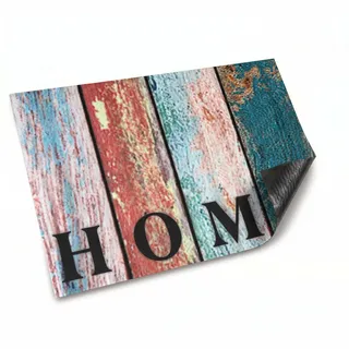 Valia Home Hochwertige Fußmatte 60x80 cm (Large) – Schmutzfangmatte für Innen & Außen, rutschfest mit hoher Saugkraft – vielseitige Designs, ideal für Haustür, Terrasse, Eingangsbereich & Flur