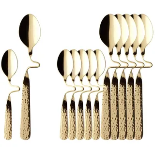 Villeroy & Boch Kaffeelöffel 12 St. vergoldet 17,5/12 cm