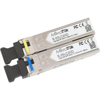 MicroTik S-4554LC80D - Kit - SFP (mini-GBIC) transceiver