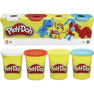PLAY-DOH 4er Pack Knete blau