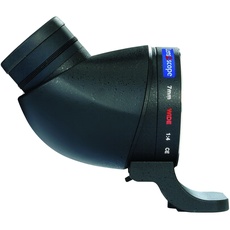 Lens2scope Weitwinkel-Okular abgewinkelt, 7 mm breit, für Nikon F, Schwarz