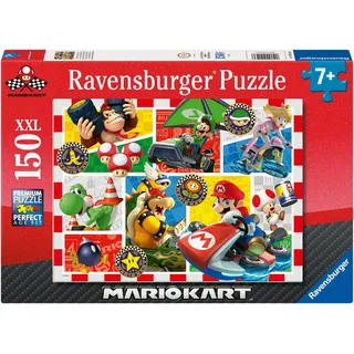Ravensburger Kinderpuzzle 12004143 - Spaß mit Mario Kart