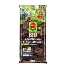 Compo Bio Hochbeet- und Gewächshauserde Torffrei 2.040 l (51x 40 l) 1 Palette