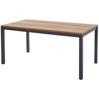 Diamond Garden Ravenna Tisch Edelstahl/Recycled Teak 3 Planken
