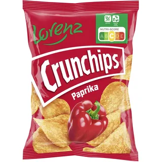 Lorenz Snack-World LORENZ | Crunchips Paprika | 16 x 50 g | glutenfrei