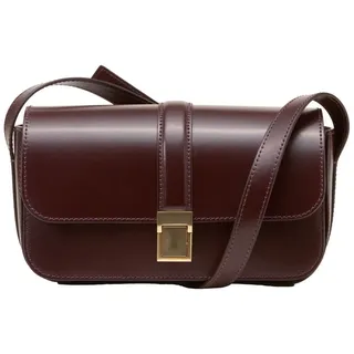Marc O'Polo Umhängetasche Taris Crossbody Bag S Dark Aubergine