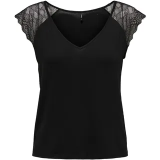 Only Onlpetra S/S Lace Mix Top Cs JRS