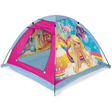 Mondo Toys – Garden Tent Gartenzelt Barbie – Spielhaus für drinnen und draußen für Jungen und Mädchen – tragbares Geschenk-Zelt für Kinder – inklusive Tragetasche – 28517