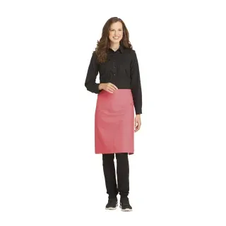 Leiber Vorbinder Schürze, ca. 60 x 80 cm, unisex, Schürze ideal für das Bistro, Farbe: dunkelrosa, Größe 34
