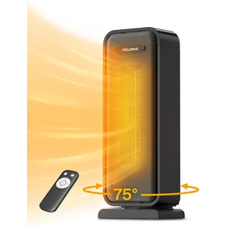 Pelonis Heizlüfter 2000 W Schwarz