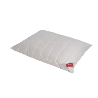 HEFEL Kissen Schafschurwollkissen Organic wollweiß 80 x 80 cm