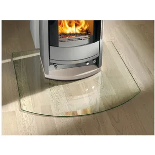 Haas+Sohn | Kamin Glasplatte, Funkenschutzplatte | Form E