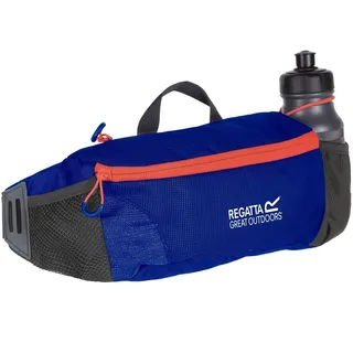 Regatta Herren Blackfell Iii Bottle Reflective Hardwearing Padded Travel Waist Pack Gürteltasche, Surfspray/Blaze, Einzelbett
