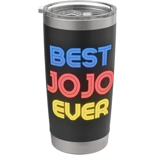 Bester Jojo aller Zeiten – Lustiger Jojo-Name Jojo Doppelwandiger Edelstahl-Thermobecher