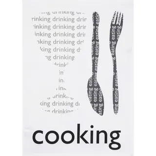 Geschirrtuch , Grau, Schwarz, Weiß , Textil , 50x0.5x70 cm , Aufhängeschlaufe , Heimtextilien, Geschirrtücher & Schürzen, Geschirrtücher