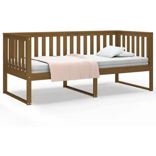 vidaXL Tagesbett Honigbraun 100x200 cm Massivholz Kiefer