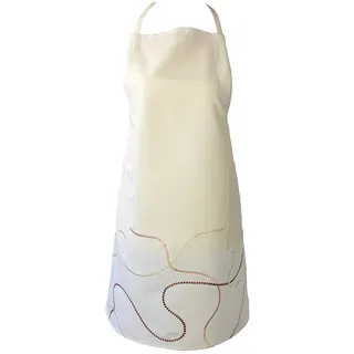 Bellanda 3096-76x86 LS Latzschürze, Polyester, Sekt, 86 x 76 x 0.5 cm