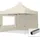 Faltpavillon 3 x 3 m inkl. 2 Seitenteile Creme