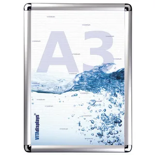 VITAdisplays Rondo Alu-Klapprahmen Silber A3 1 St.
