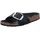 für Damen. 1006523 Leder-Sandalen Madrid (Schmale Passform) schwarz (39), Wohnung, Keine, Lässig