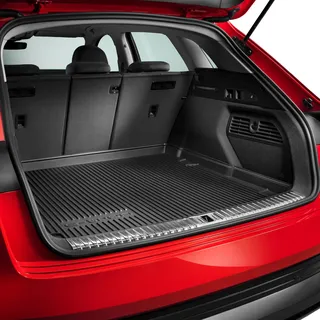 Audi 4KE061180 Gepäckraumschale Kofferraumschale Schutzmatte Einlage Schale, mit e-tron Schriftzug