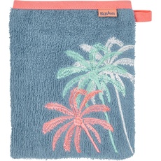 Kinder Frottee-Waschhandschuh Waschlappen Palmen