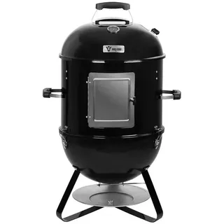 BBQ-Toro Räucherofen 3 in 1 Ø 47 cm schwarz