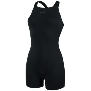 Speedo Damen Eco Endurance+ Legsuit Badeanzug | Chlorbeständig | Recyclingmaterial | Schwimm-Fitness | Training | Urlaub Black 28
