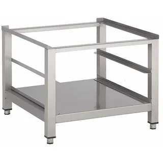 Gastro-Inox Untergestell, mit Grundboden für Geschirrspülmaschinen, aus Edelstahl