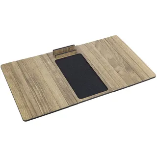 Maximex Multifunktions-Sofa-Tablett mit Anti-Rutsch-Noppen und Smartphone-/Tablethalterung