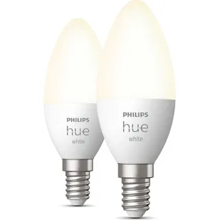 Philips LED-Birne E14 6 W warmweiß 2 St.