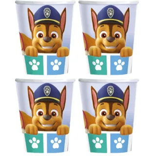 amscan Paw Patrol 9914238-66 Pappbecher, 8 Stück (Packung mit 4)