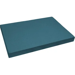 Garden Factory Bezug für Palettenkissen 120x80x10 Türkis (ohne Füllung) Palettenkissenbezug Wasserabweisend In&Outdoor Sitzkissenbezug Rückenkissenbezug