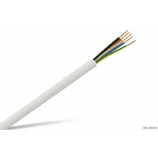 Feuchtraumkabel NYM-J 5x2,5mm2, 50 m, grau