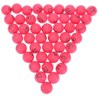 Toyvian Nummerierte Tischtennisbälle 1-100 100 Stück Bunte Ping Pong Bälle Für Beer Pong Party Trinkspiel Dekoration Und Unterhaltung