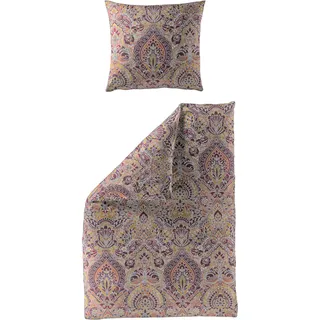 BIERBAUM Bettwäsche »3846« 2 Stk., tlg. Biber, 100% % Baumwolle, pflegeleicht, kuschelig weich